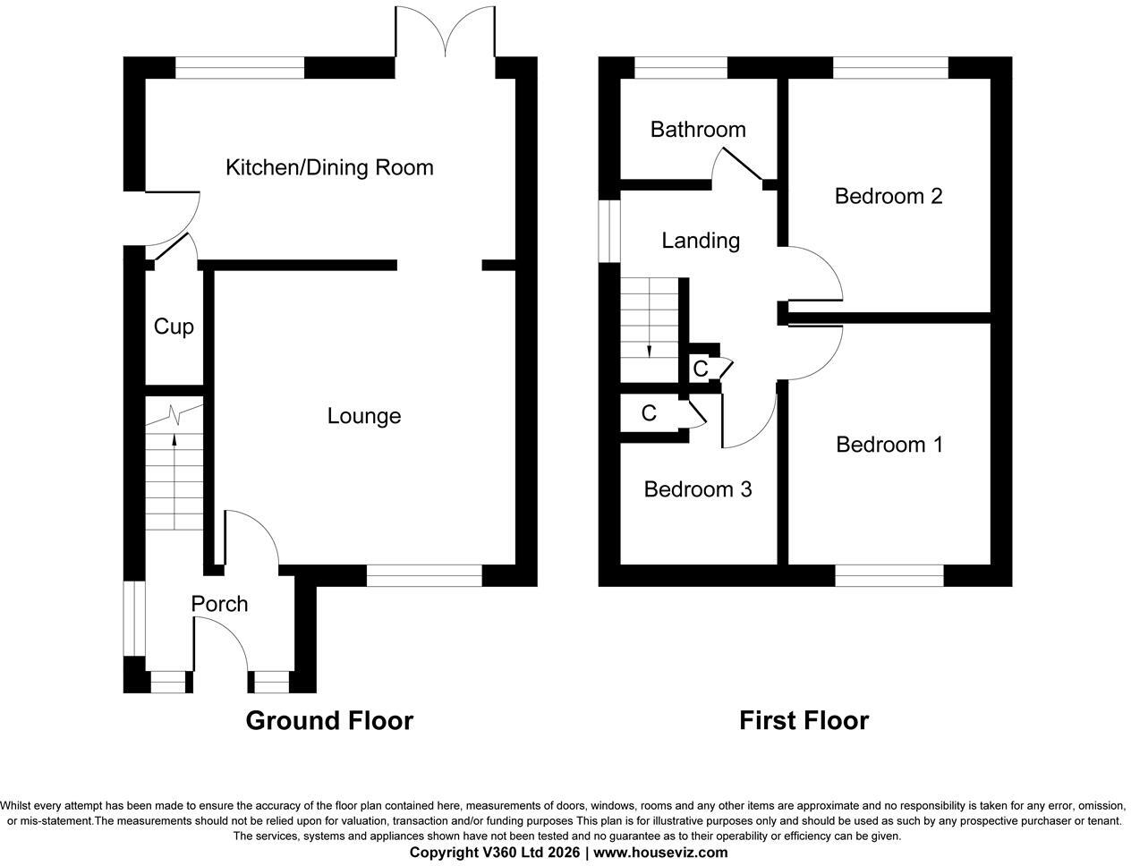Eastleigh, Thornaby, Stockton-On-Tees TS17 9DG floorplan