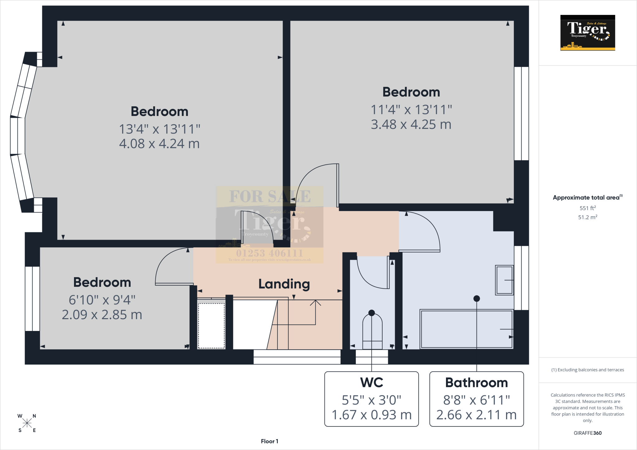 Haymarket, Lytham St. Annes floorplan