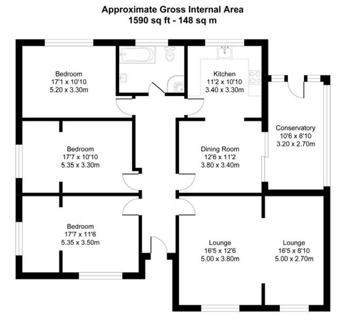 8 Moorgreen Close, Pogmoor S75 2JZ floorplan