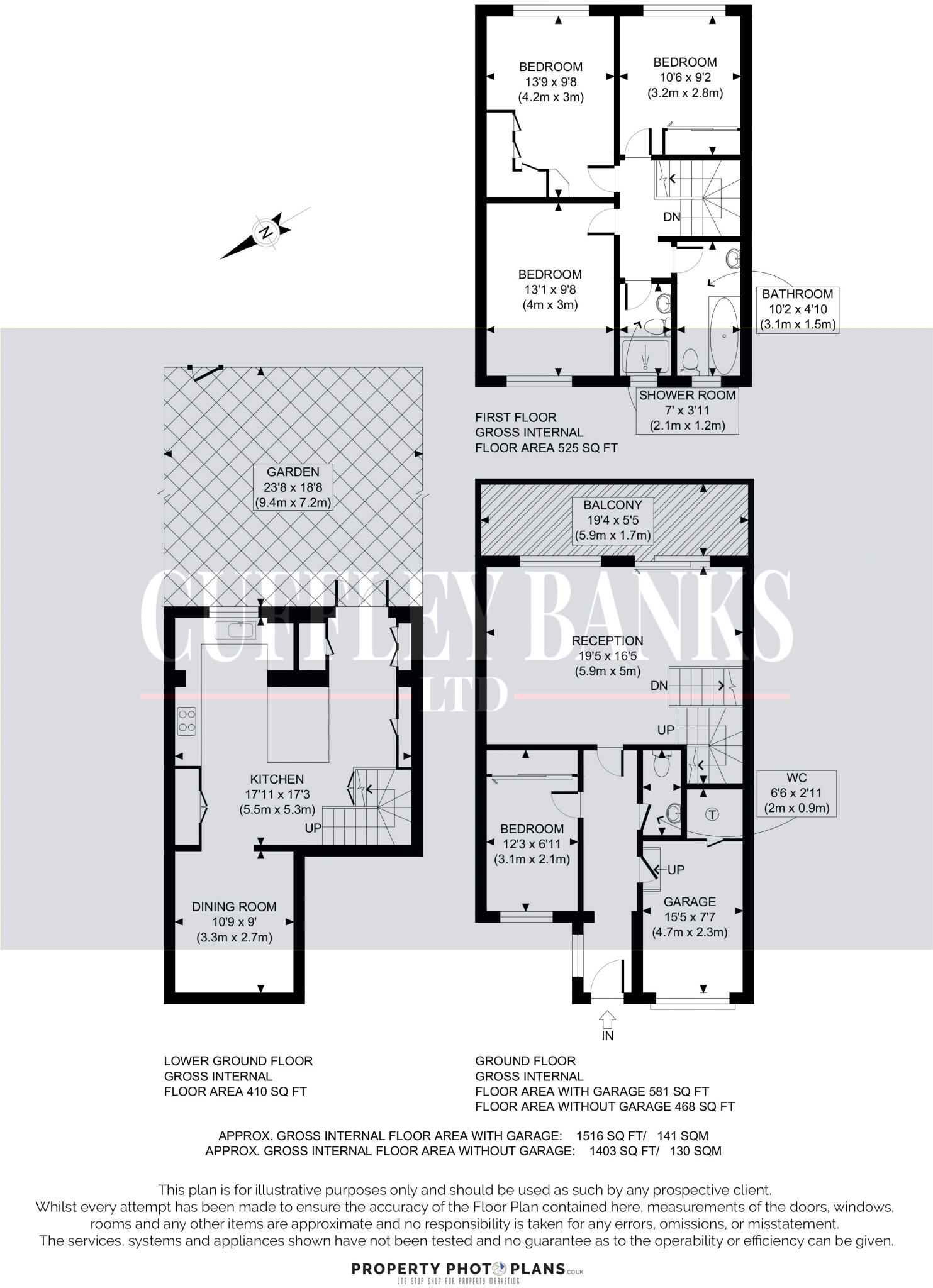 Knoll Crescent, Northwood, Middlesex, HA6 floorplan