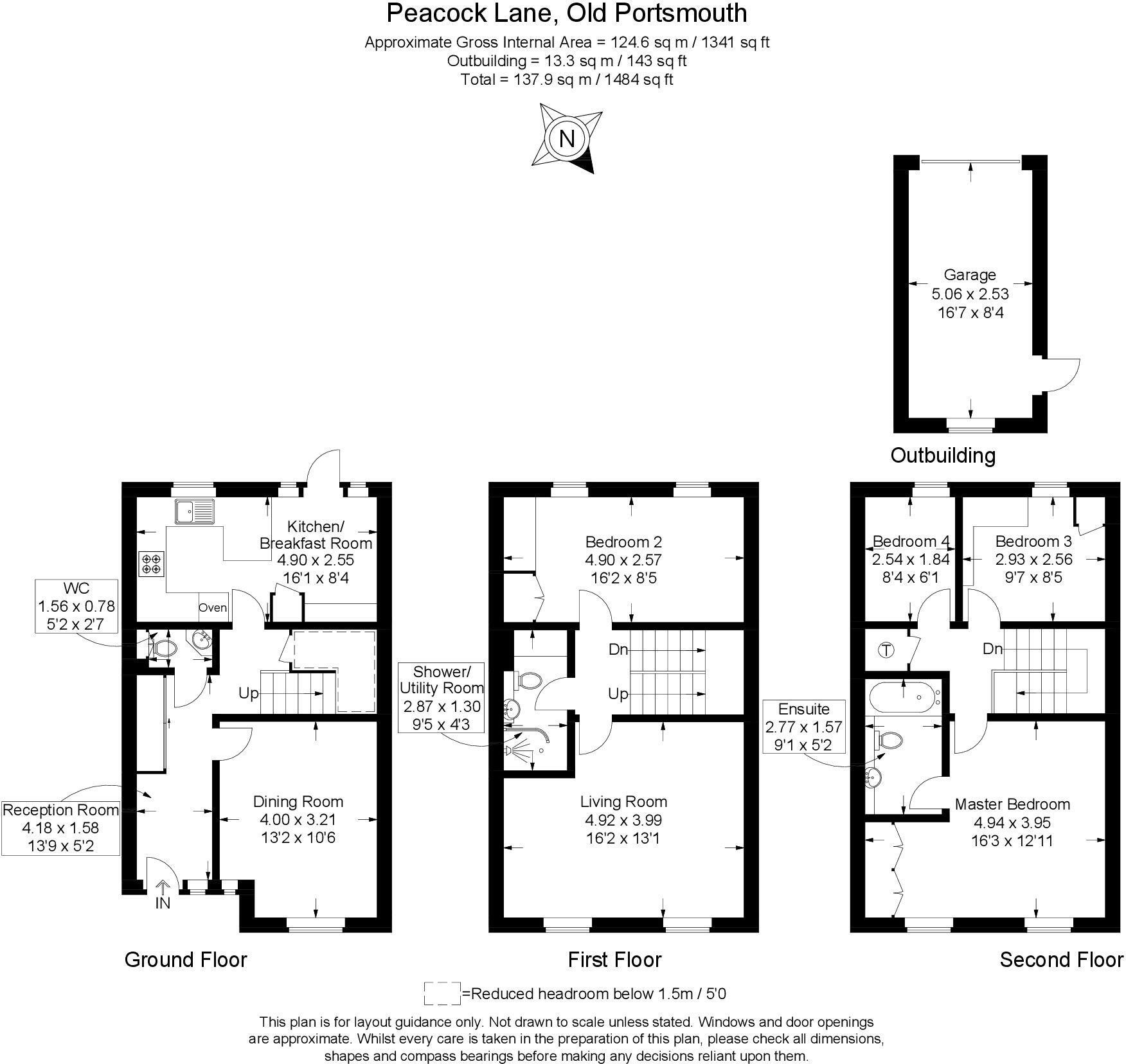 Peacock Lane, Old Portsmouth floorplan