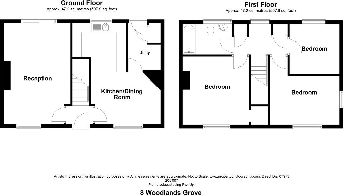 Woodlands Grove, Froncysyllte floorplan