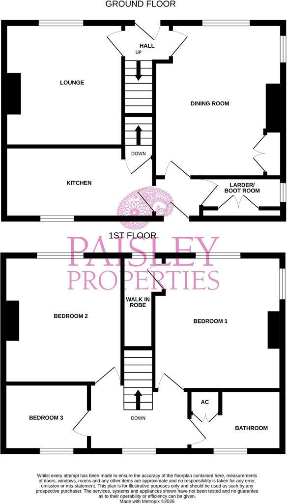 Mill Moor Road, Meltham, Holmfirth, HD9 5JT floorplan