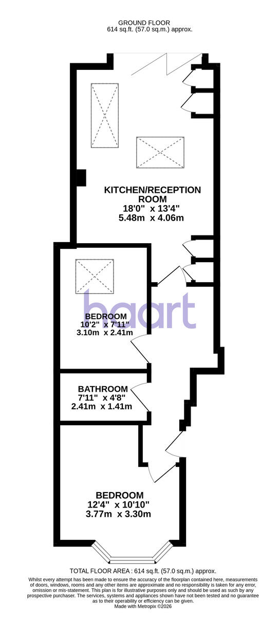 Queens Road, London floorplan