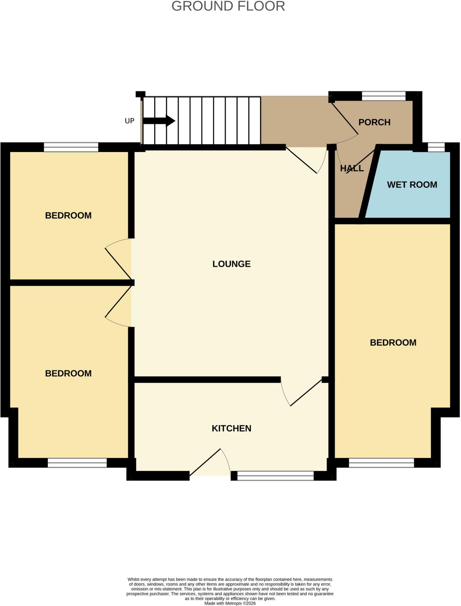 Beach Way, Jaywick, Clacton-On-Sea floorplan