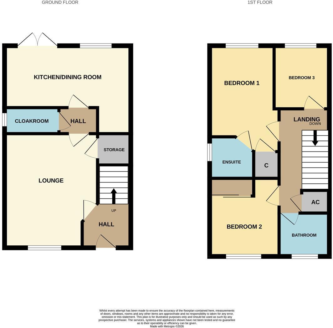 Nightingale Way, Walton Cardiff, Tewkesbury floorplan