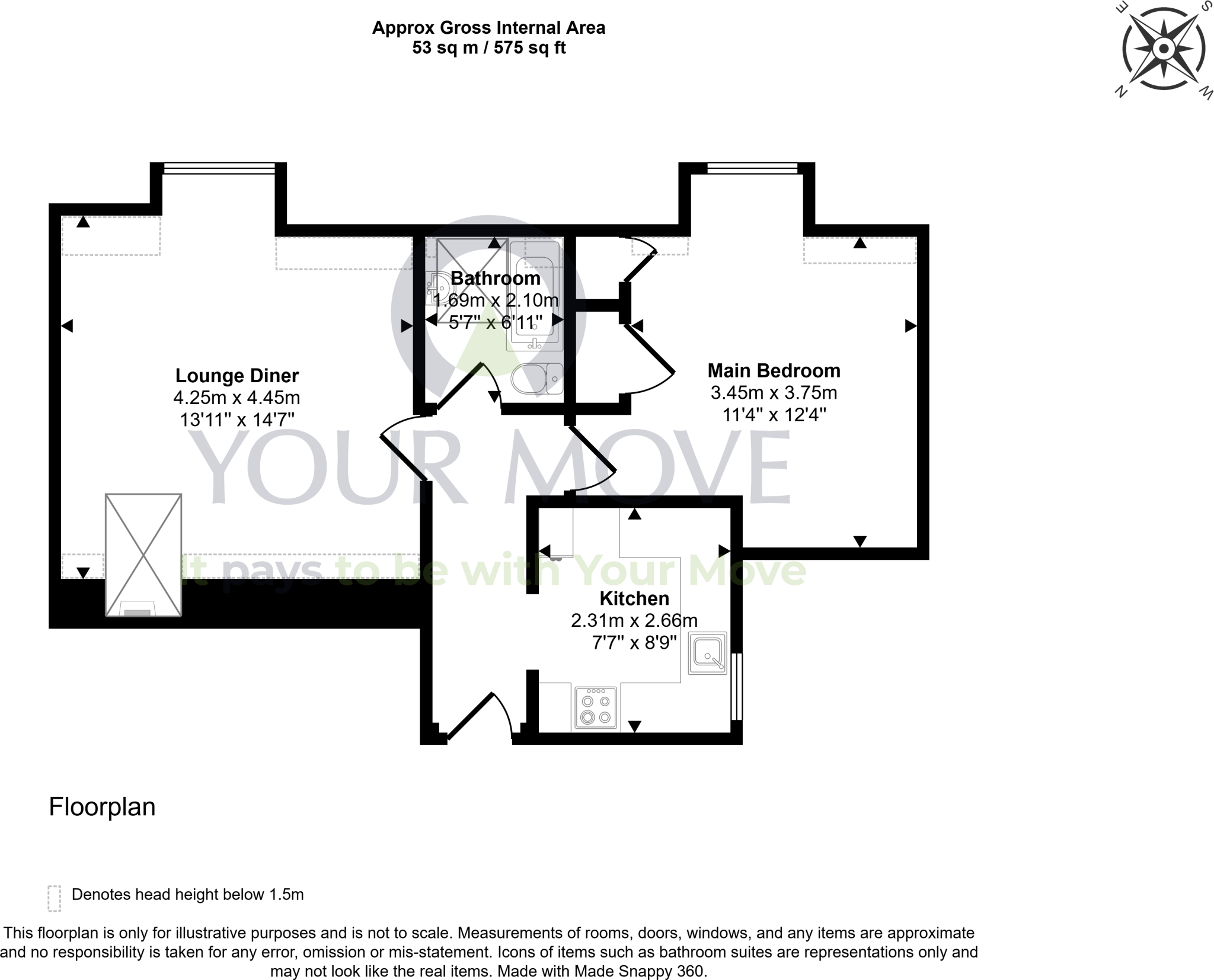 High Street, Inverkeithing, Fife, KY11 floorplan