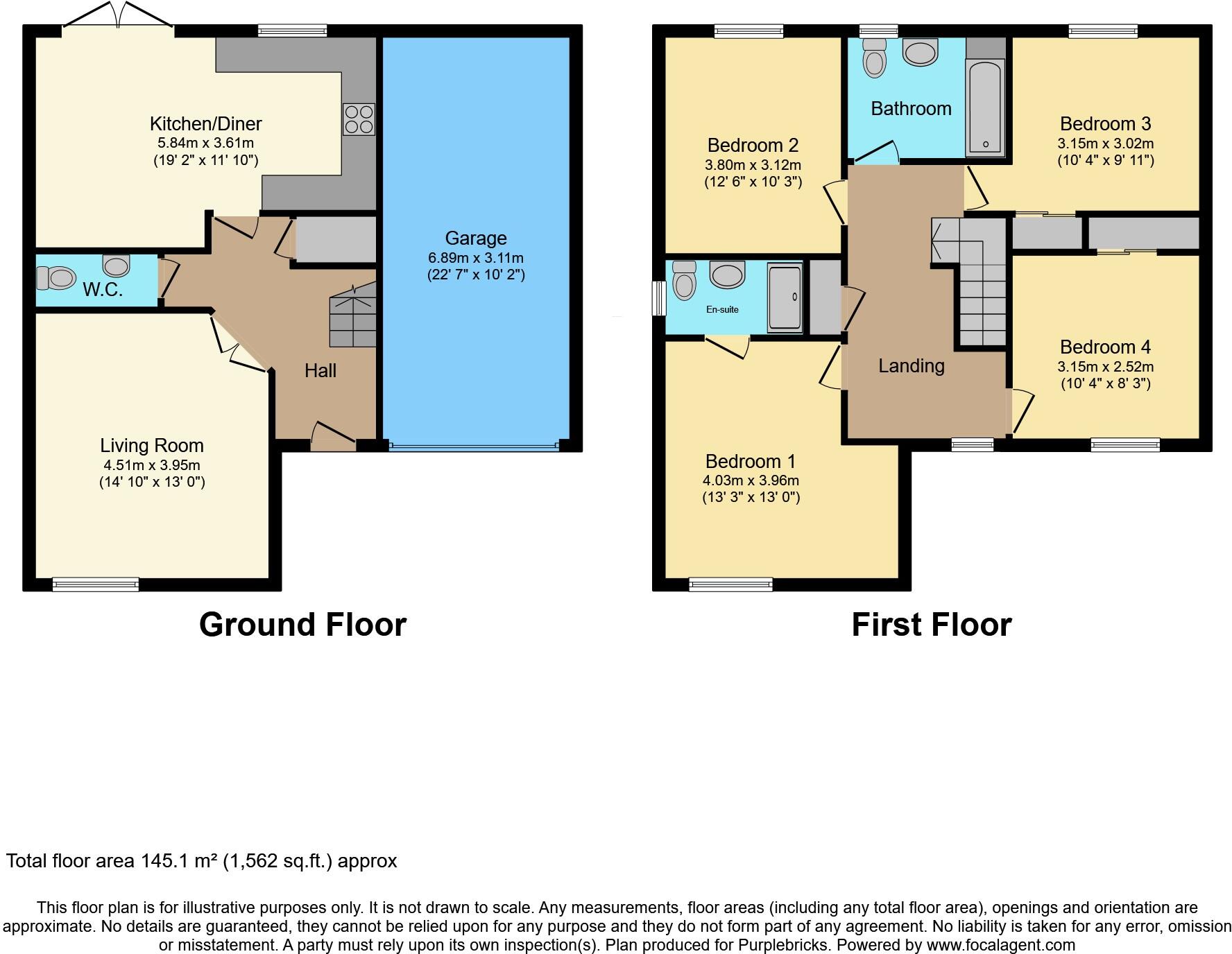Woodcote Way, Chesterfield, S40 floorplan