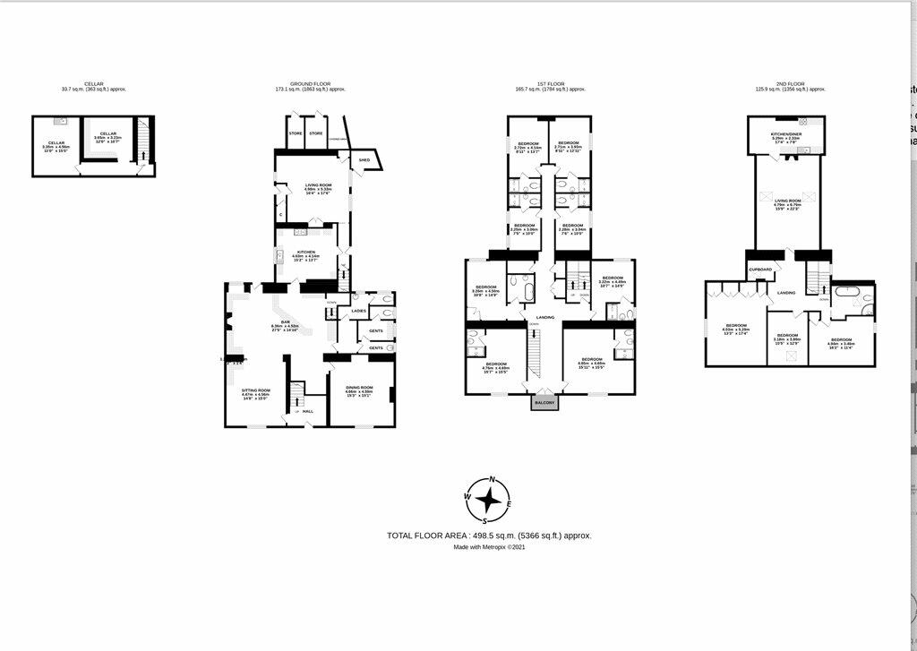 Bampton Grange, Penrith floorplan