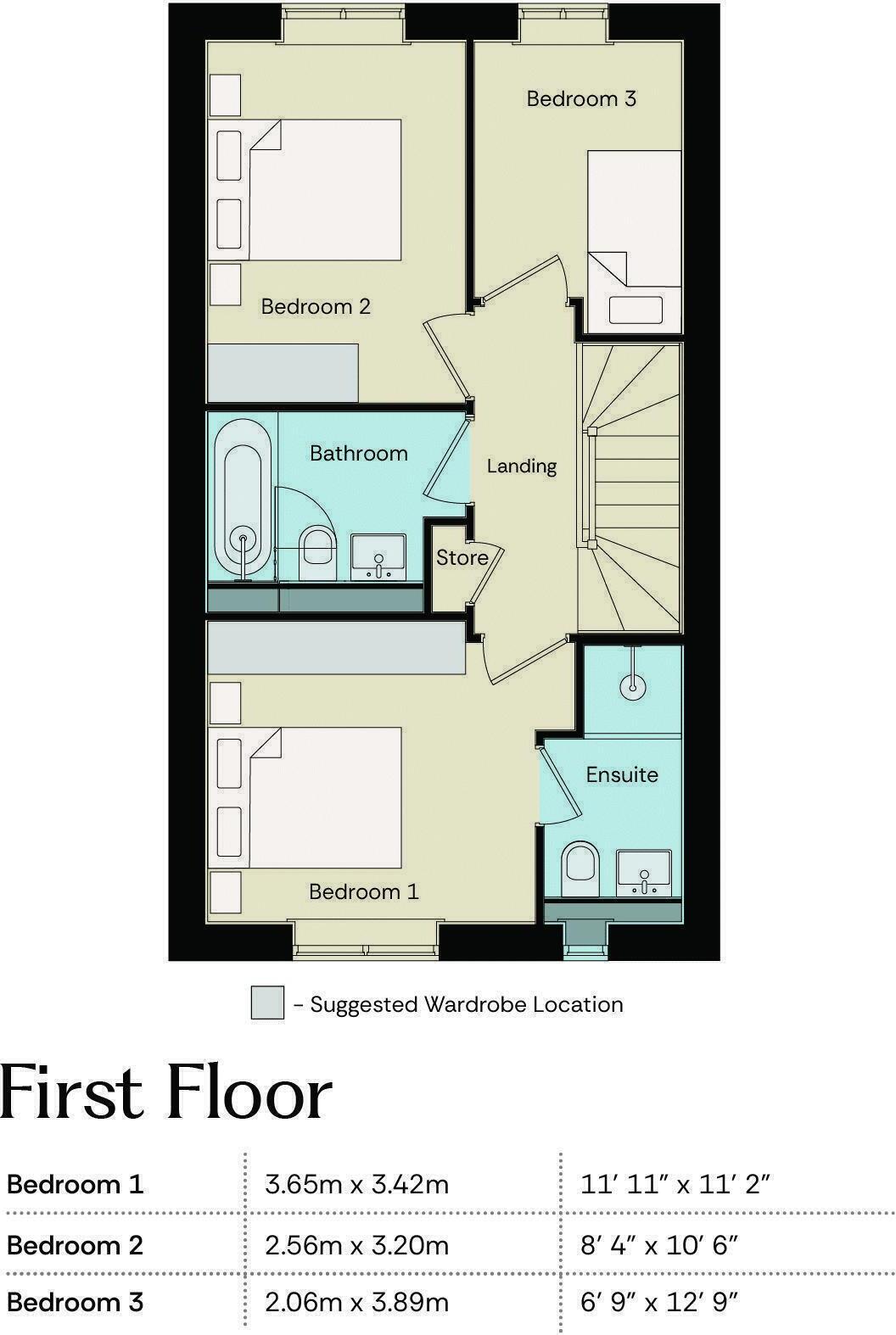 Plot 257 Dalton, The Greenways, Rawcliffe Road, Goole, East riding of Yorkshire, DN14 6FJ floorplan