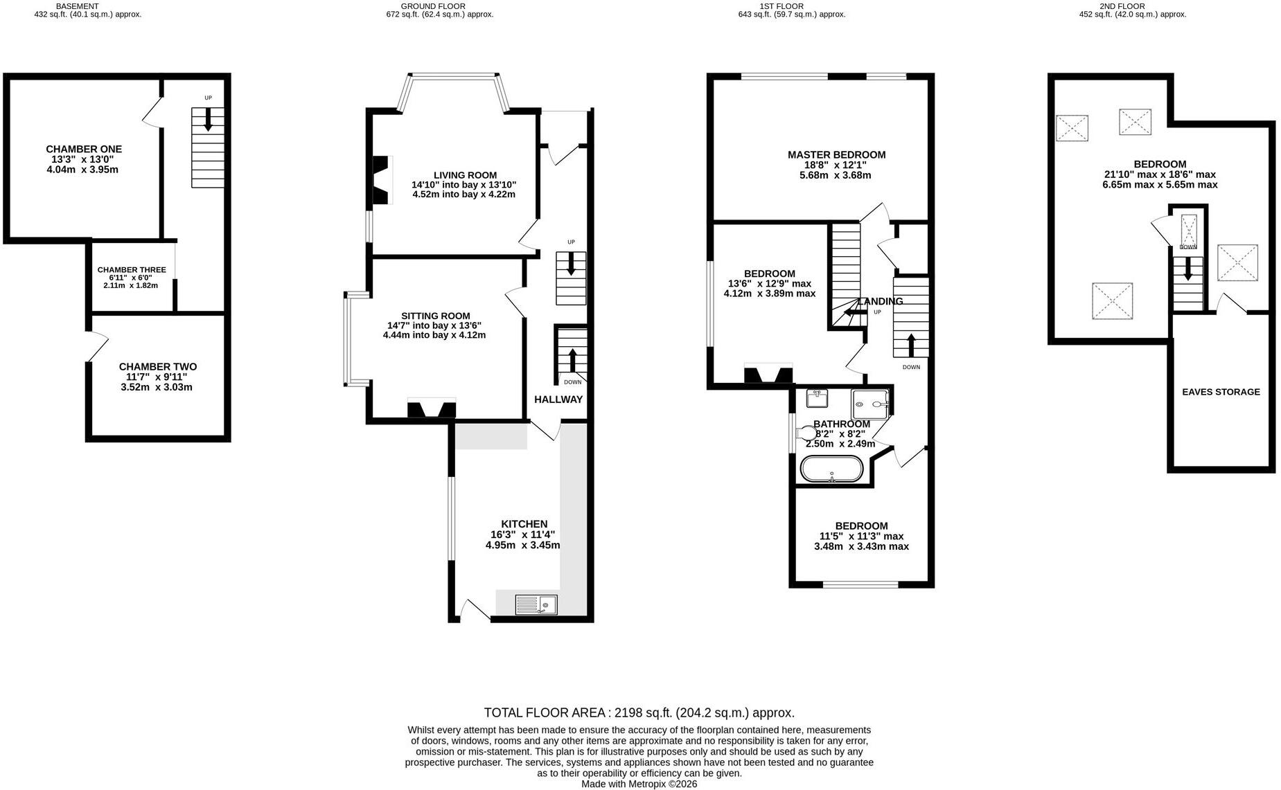Moorland Road, Stockport, SK2 floorplan
