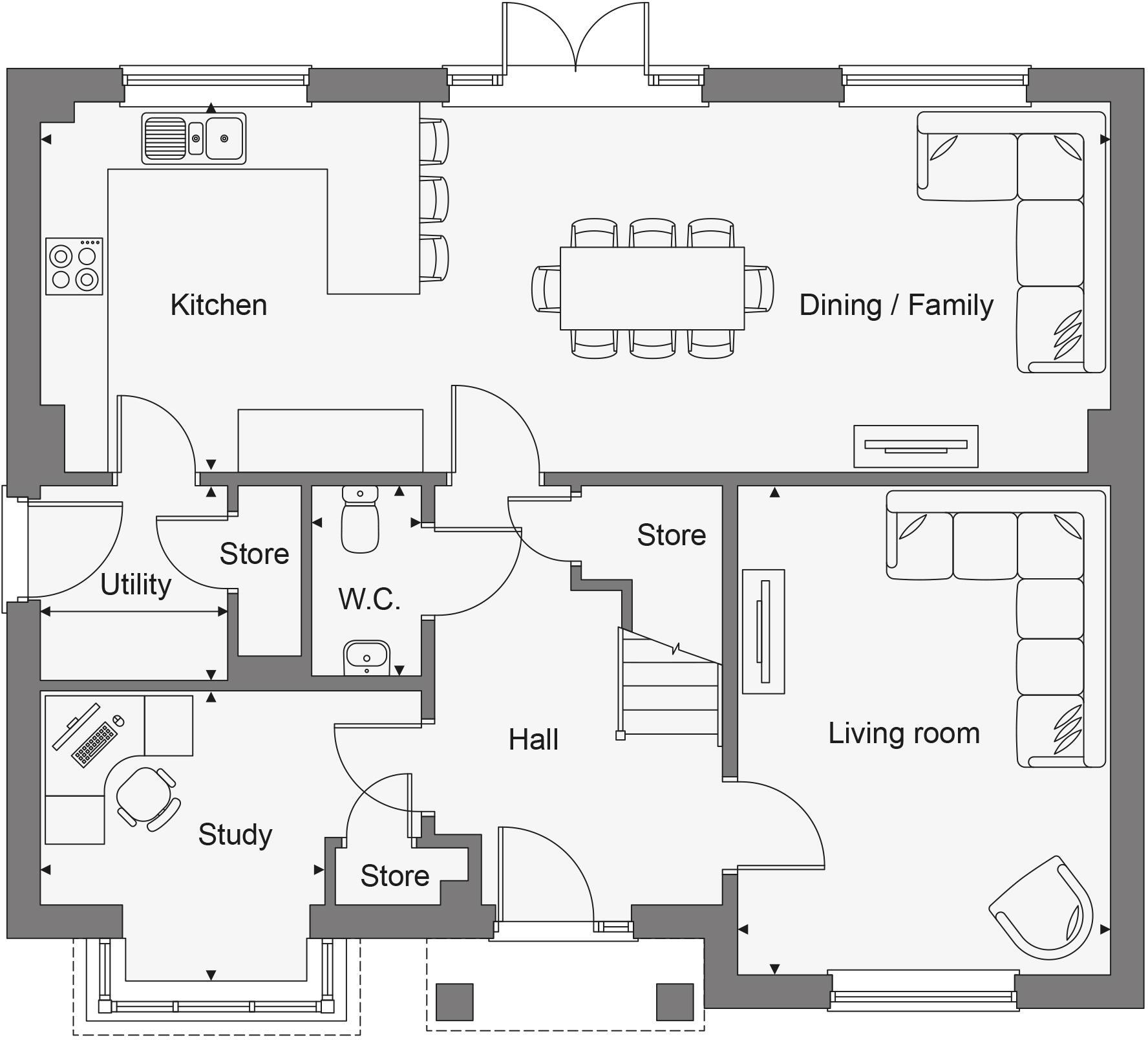 Crowborough, 
East Sussex, 
TN6 2XB floorplan