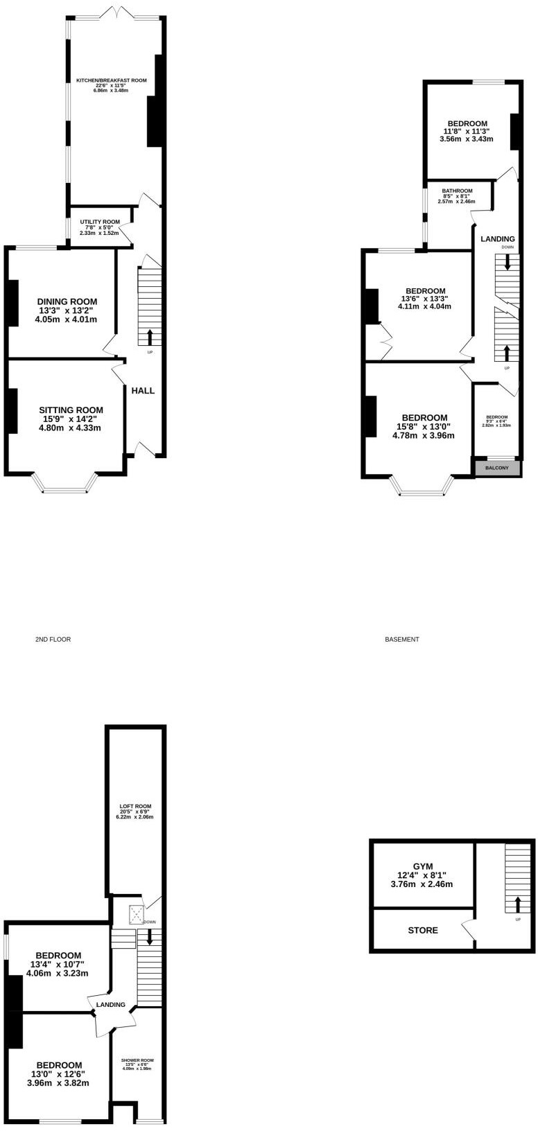 Leopold Road, Felixstowe floorplan