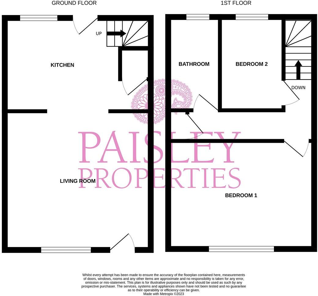 School Street, Darton, Barnsley S75 5HH floorplan