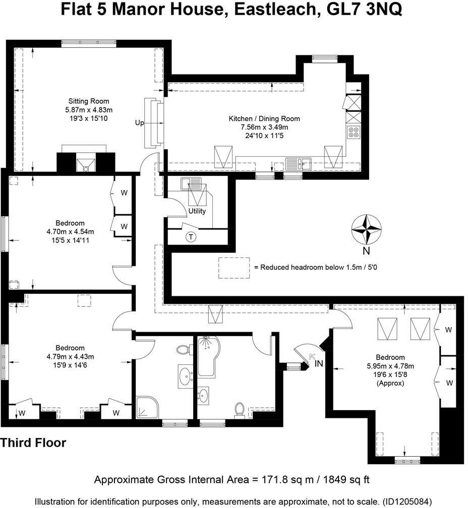 Eastleach, Gloucestershire floorplan
