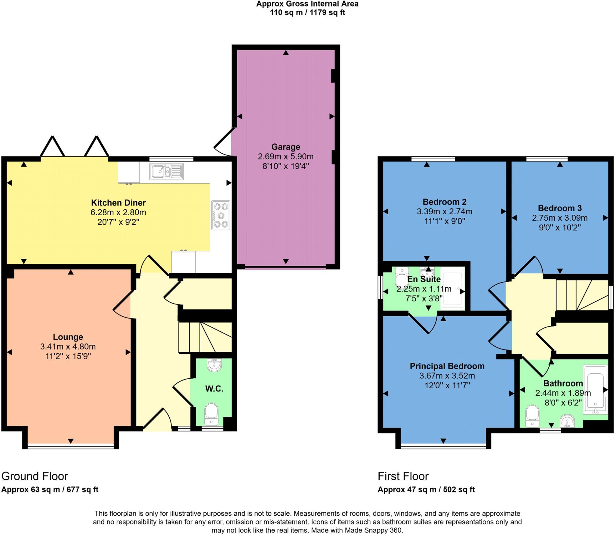 Oakwood Drive, Bodmin, Cornwall, PL31 floorplan