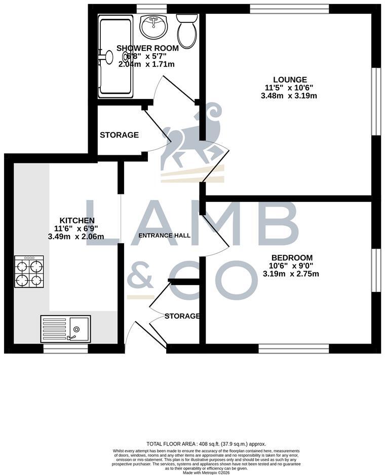 East Haven, Clacton-On-Sea floorplan