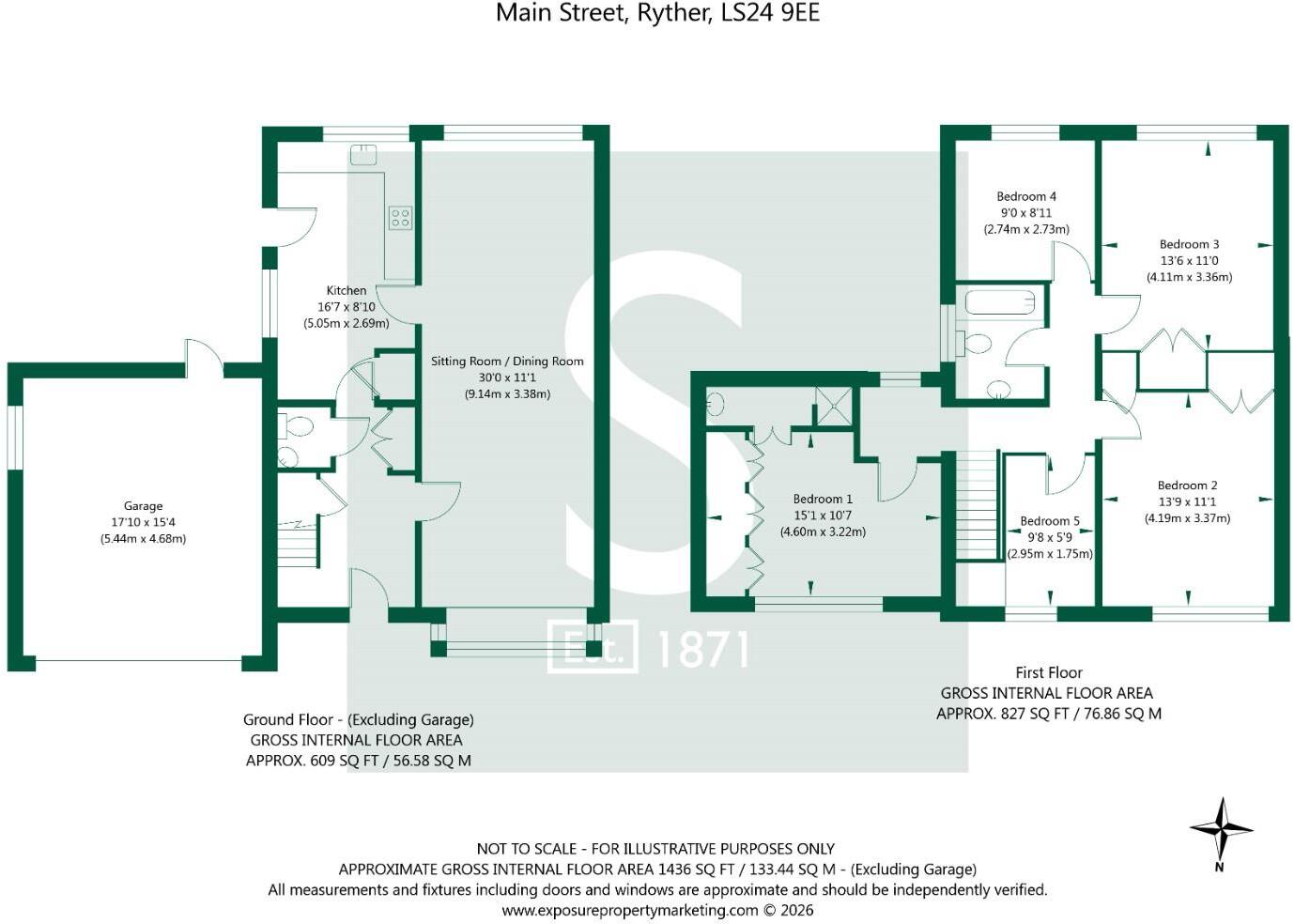 Main Street, Ryther, Tadcaster floorplan