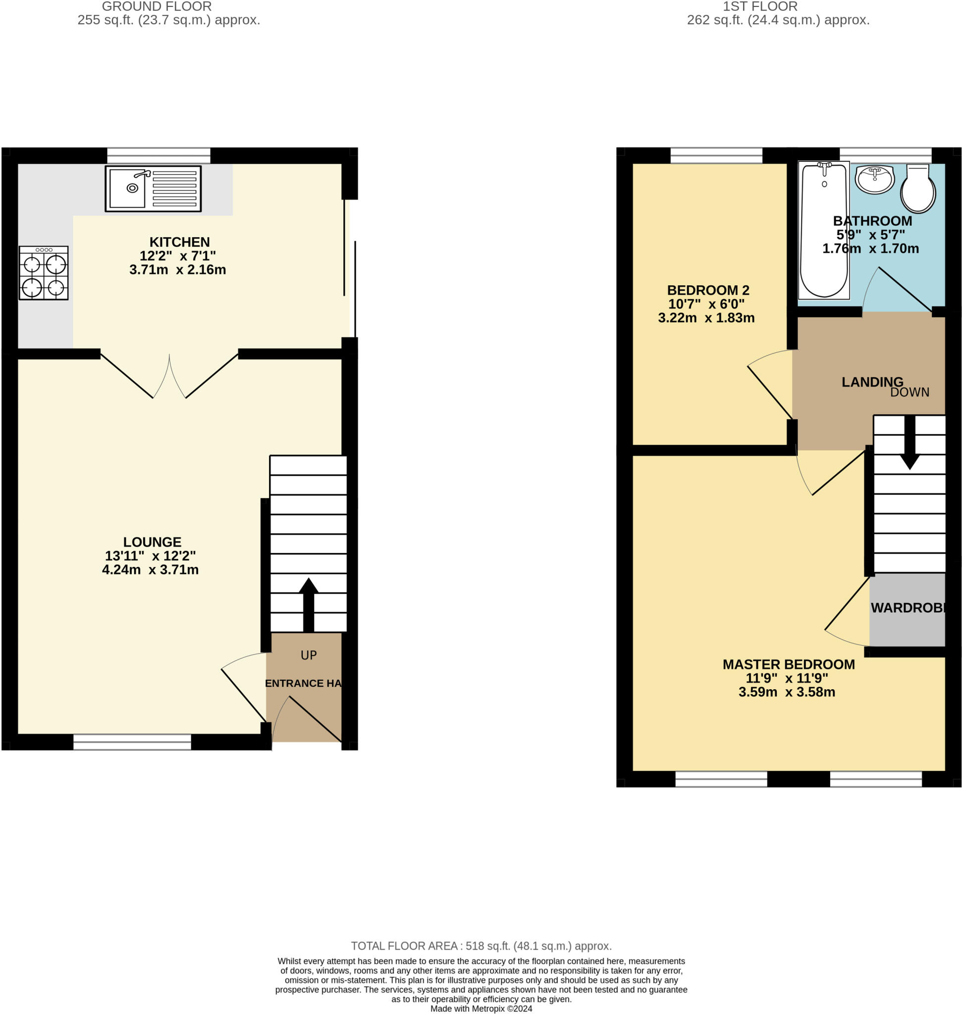 Norwood Lane, Newport Pagnell, Buckinghamshire, MK16 floorplan