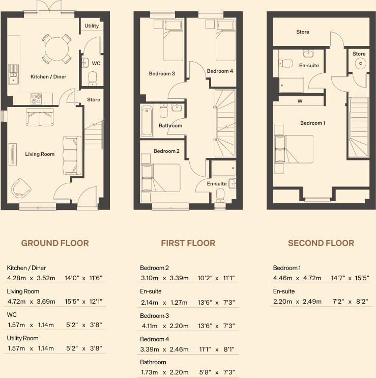 Shetland Drive, Milton Keynes, Buckinghamshire, MK8 floorplan