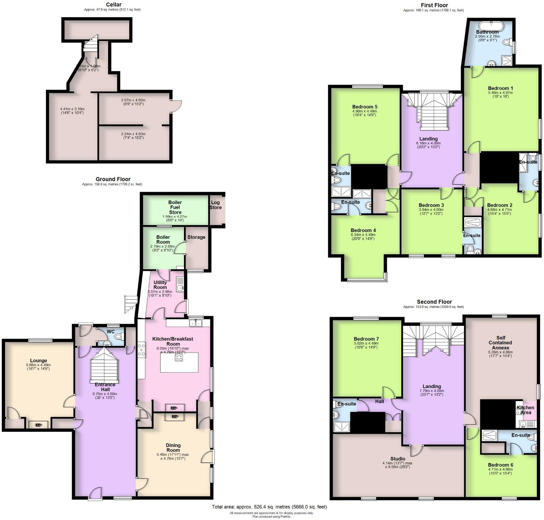 Bank House, Bishops Castle floorplan