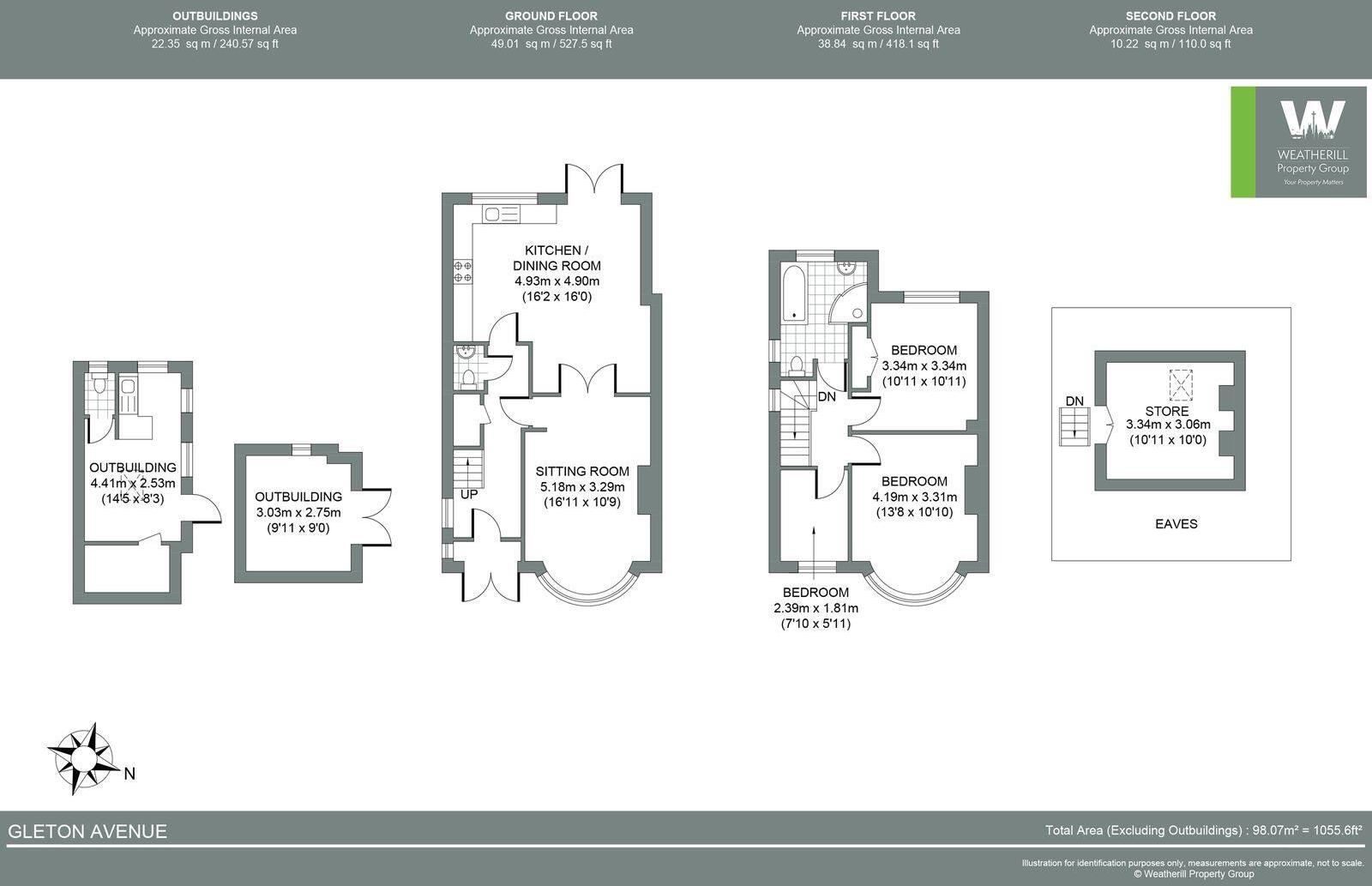 Gleton Avenue, Hove floorplan
