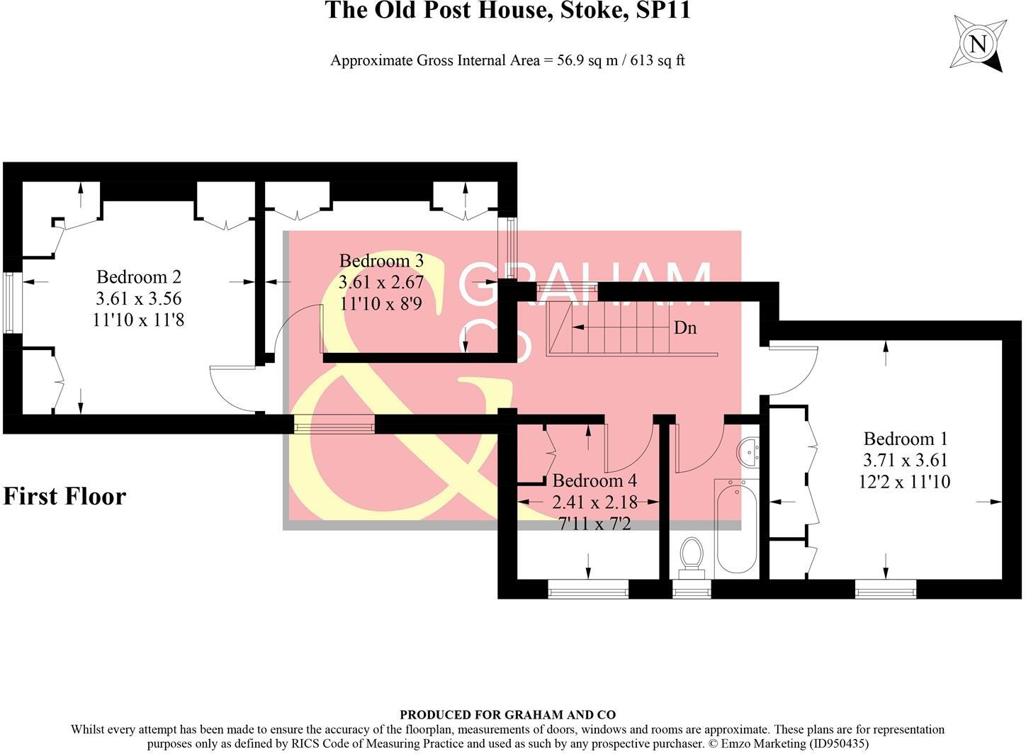 Stoke, Andover floorplan