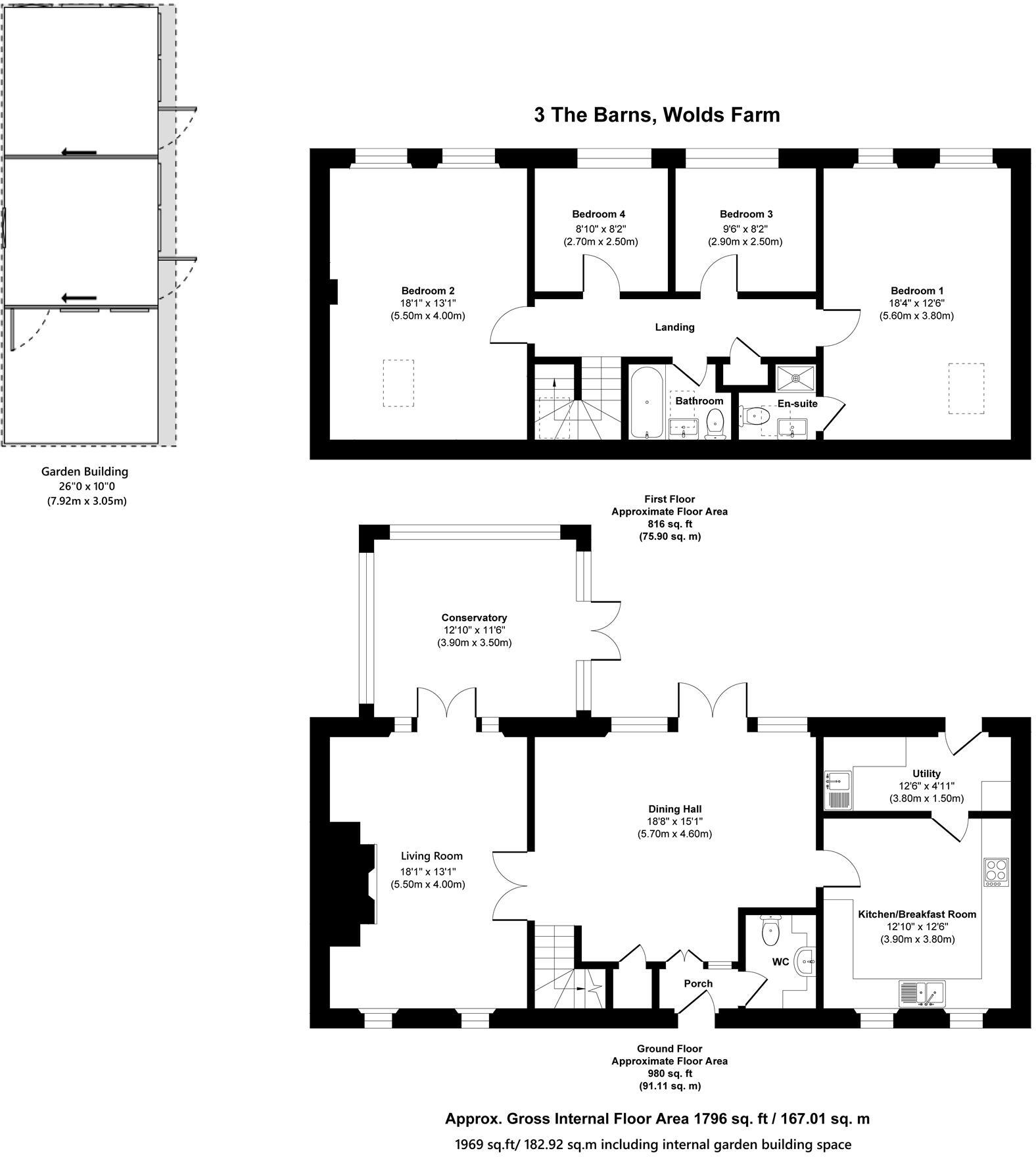 The Barns, Wolds Farm, Kinoulton Lane, Nottingham floorplan