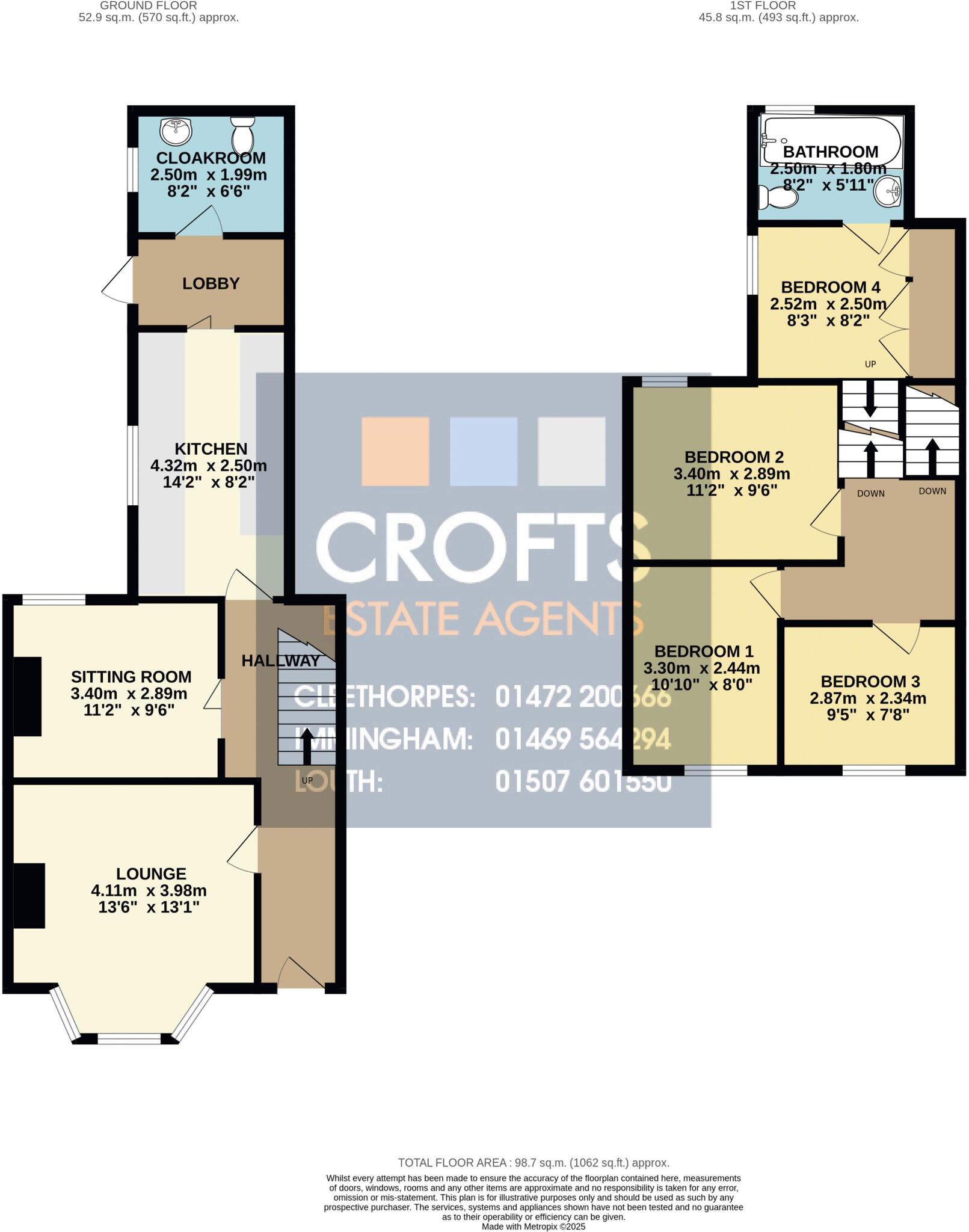 Aswell Street Louth floorplan