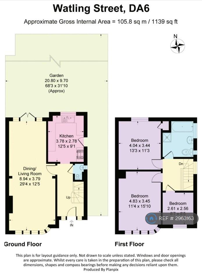 Watling St, Bexleyheath, DA6 floorplan