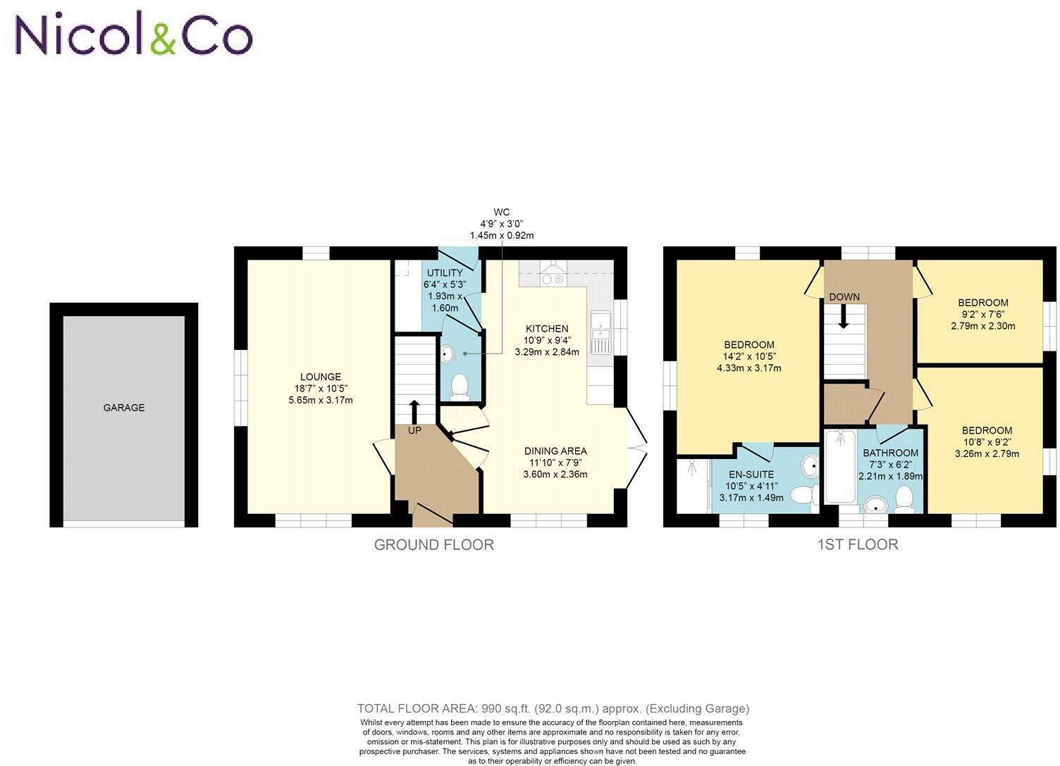Mollys Run, Whittington, Worcester, Worcestershire, WR5 floorplan