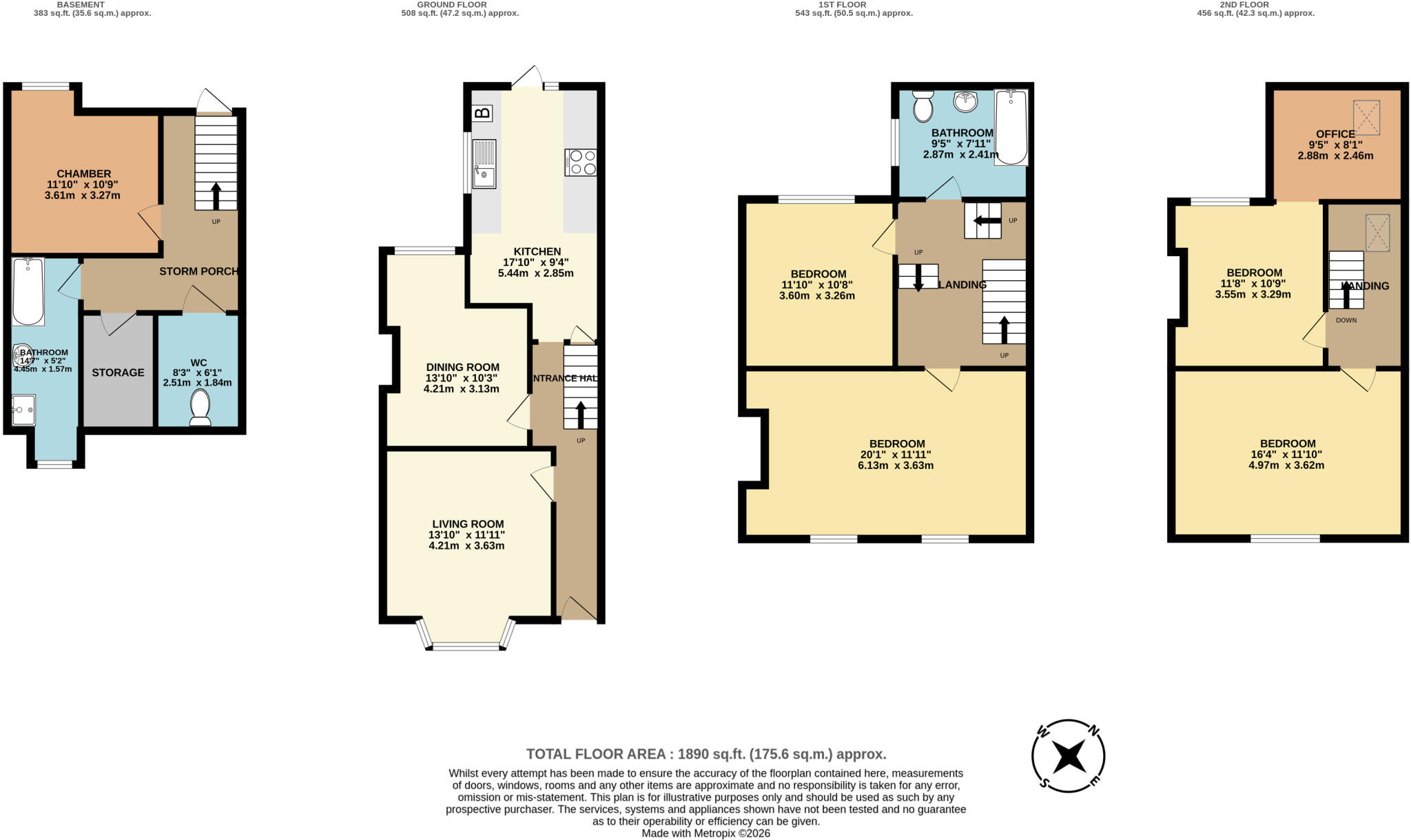 Old Lansdowne Road, West Didsbury, M20 floorplan