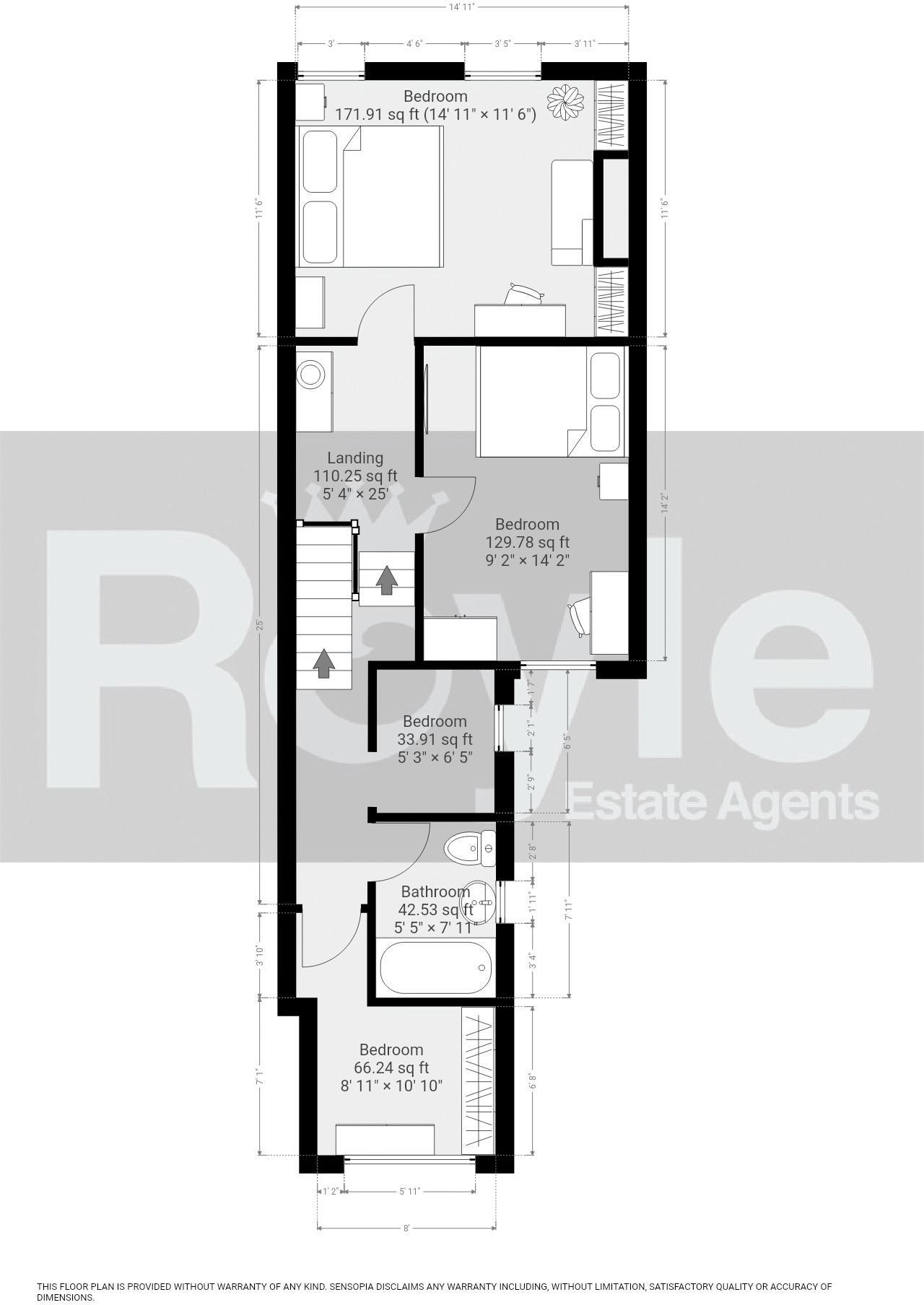 No. 15, Longfield Avenue, Poulton-le-Fylde, Lancs FY6 7DA floorplan