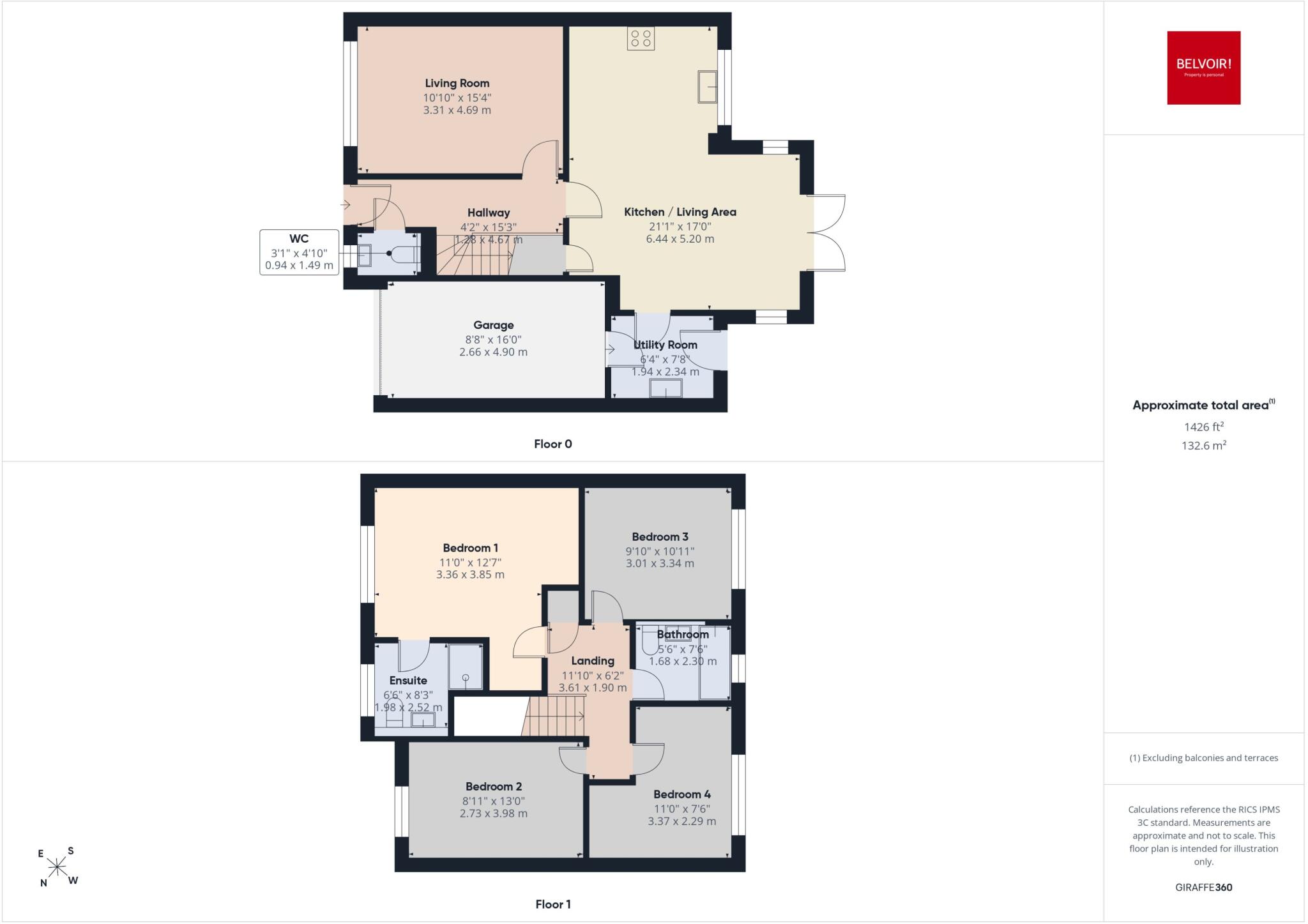 Astor Drive, Grappenhall, WA4 floorplan