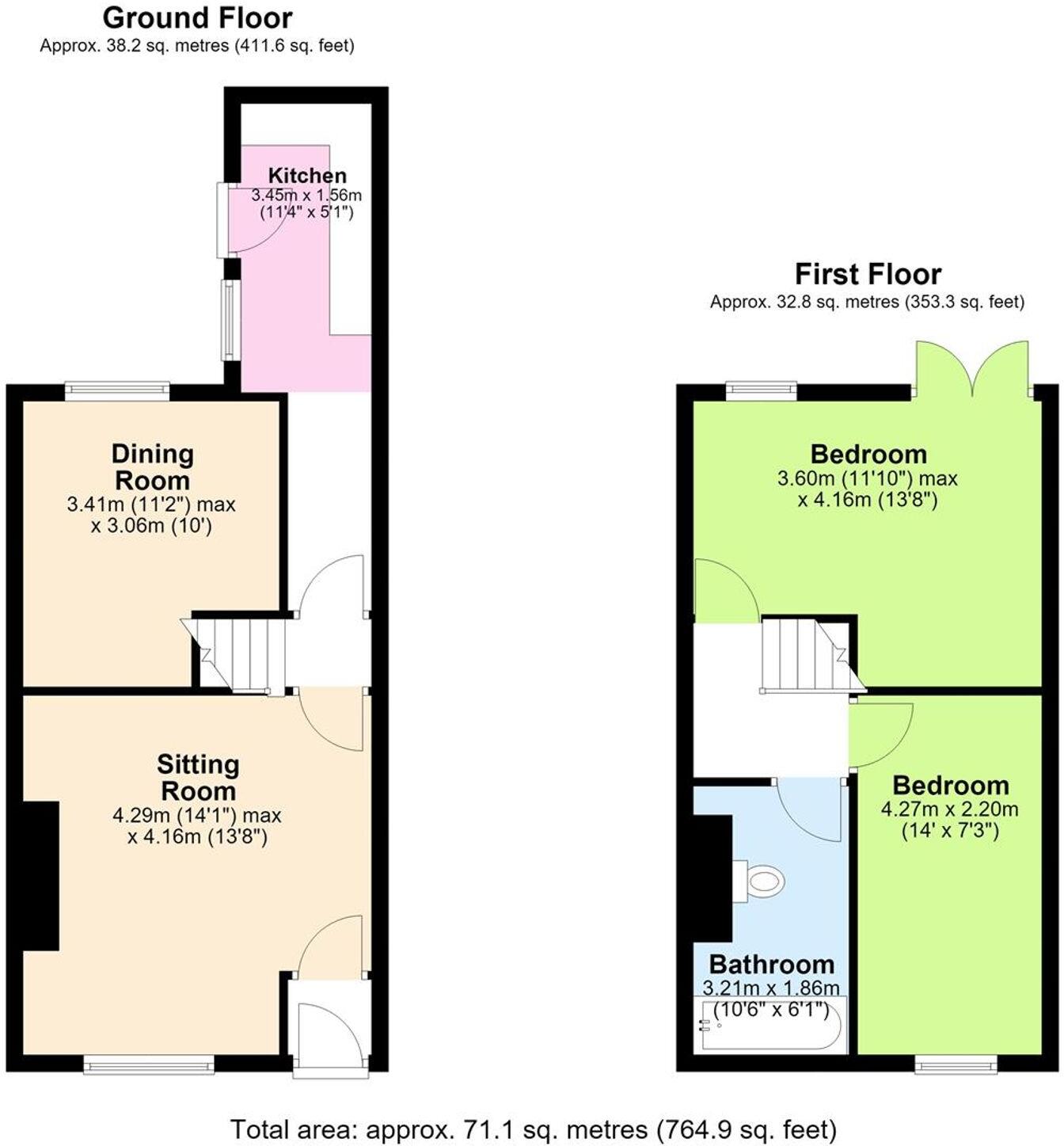 Ladies Lane, Hindley, WN2 floorplan