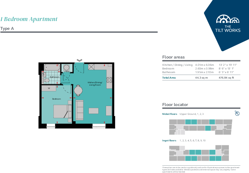 The Tilt Works, Sheffield Sheffield S3 floorplan