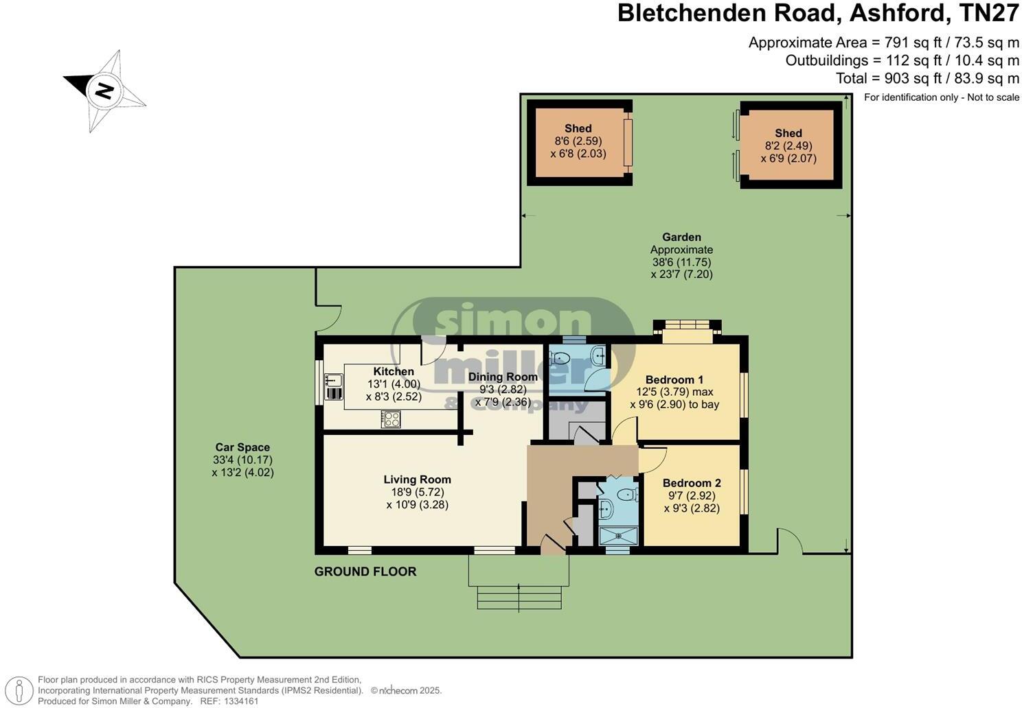 Bletchenden Road, Headcorn, Ashford floorplan