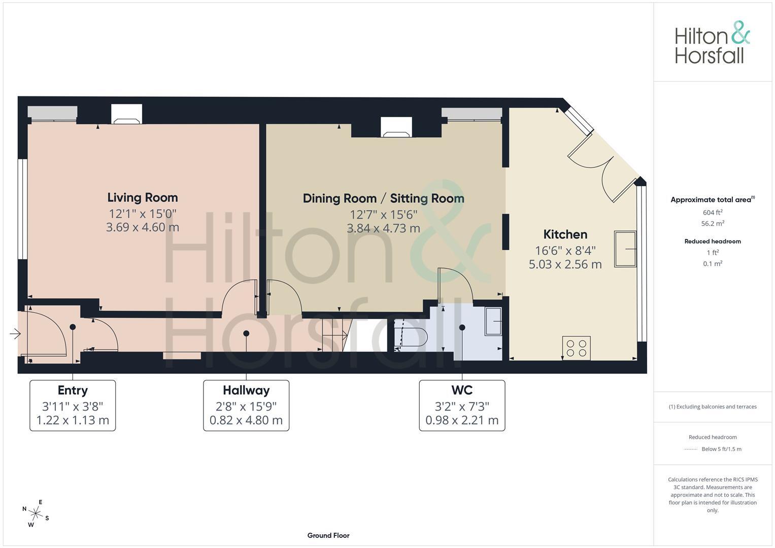 Whalley Road, Sabden, Clitheroe floorplan