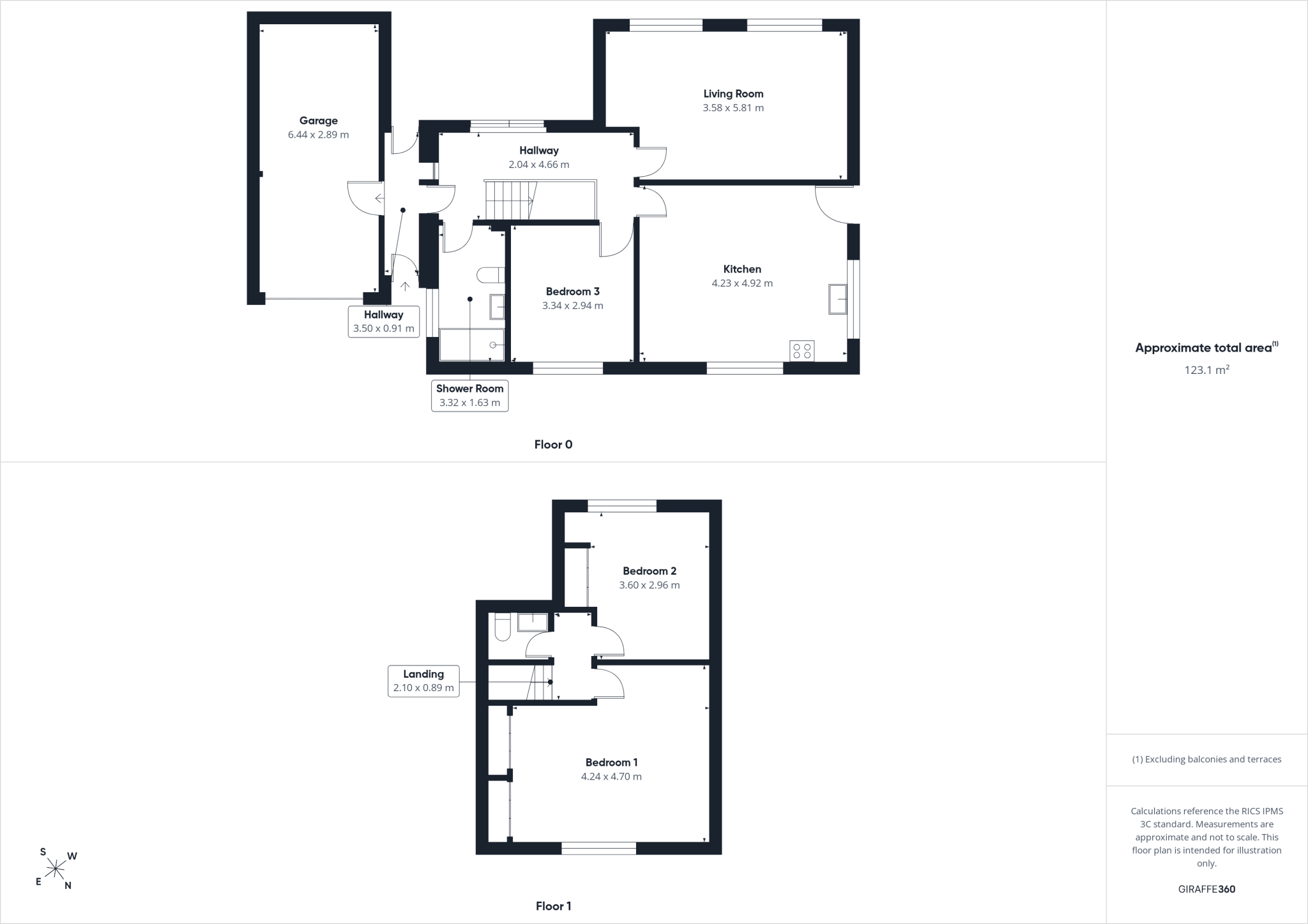 Rowantree Close, Whitehaven, Cumbria, CA28 floorplan