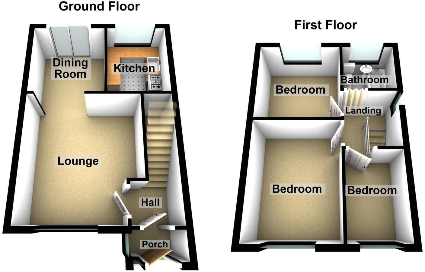 34 Firwood Park, Chadderton, Oldham, OL9 9TE floorplan