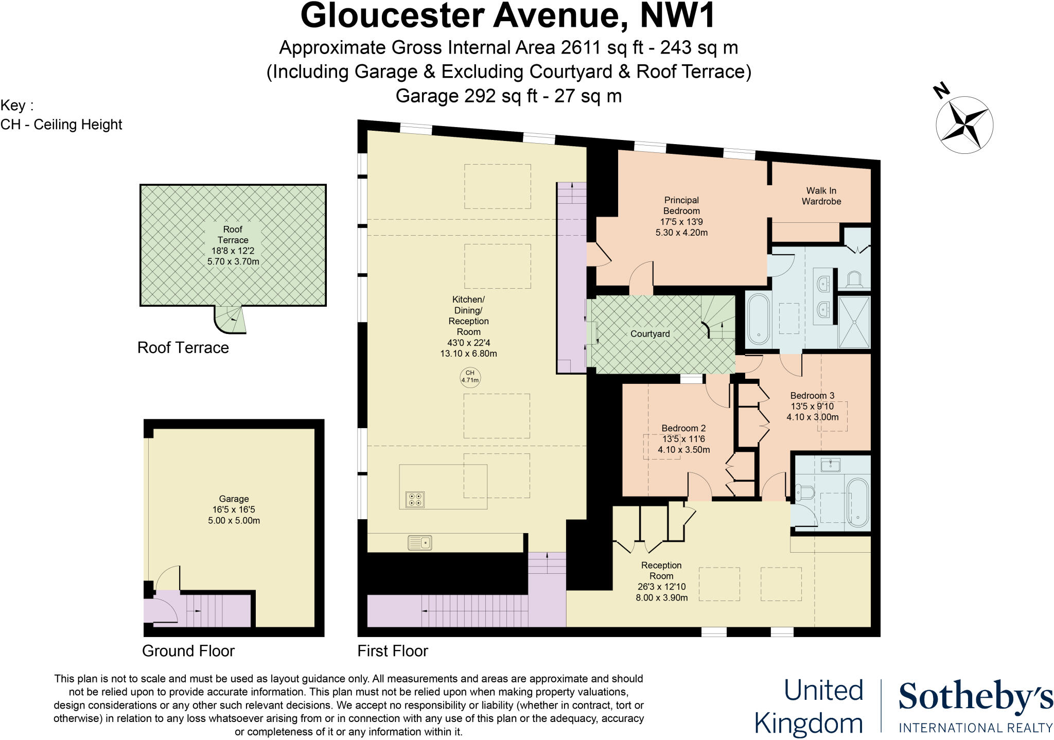 Gloucester Avenue, Primrose Hill, London, NW1 floorplan