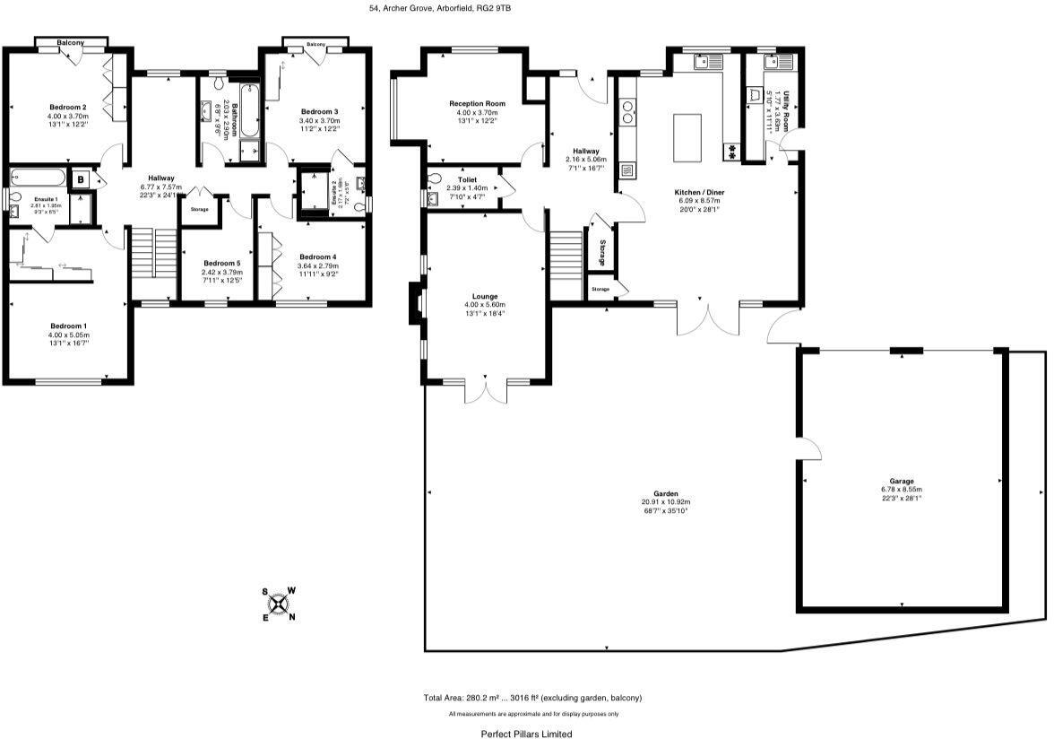 Archer Grove, Arborfield Green, Reading floorplan