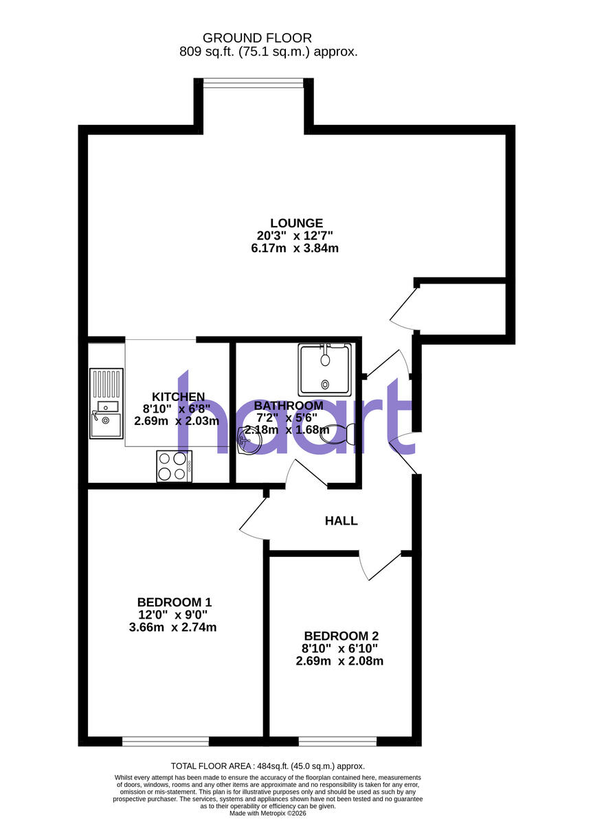 Cavendish Gardens, Chelmsford floorplan
