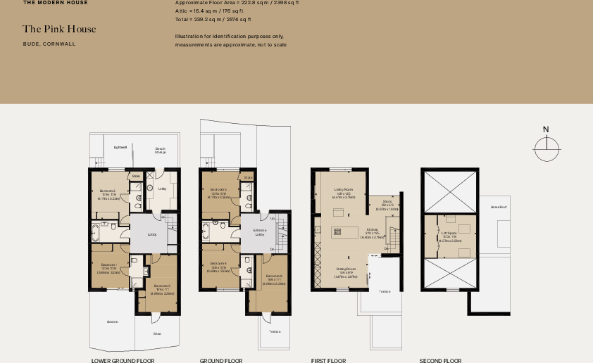Bude, Cornwall floorplan