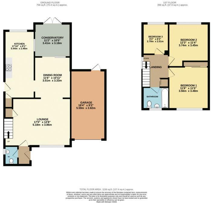 Wellswood Close, Hemel Hempstead floorplan