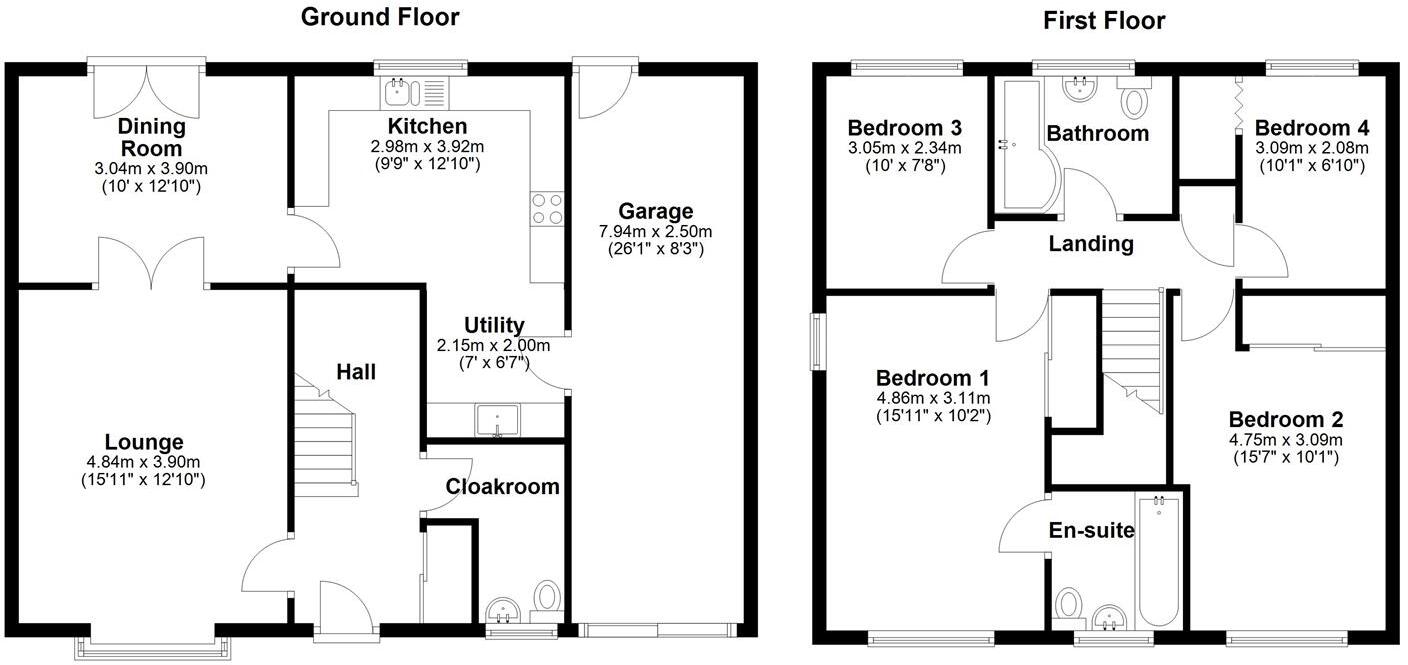 Glenside Park, Stapleton, Bristol floorplan