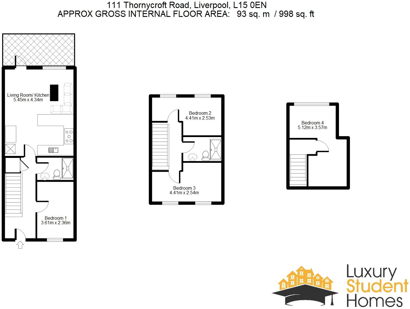 Thornycroft Road, Liverpool floorplan