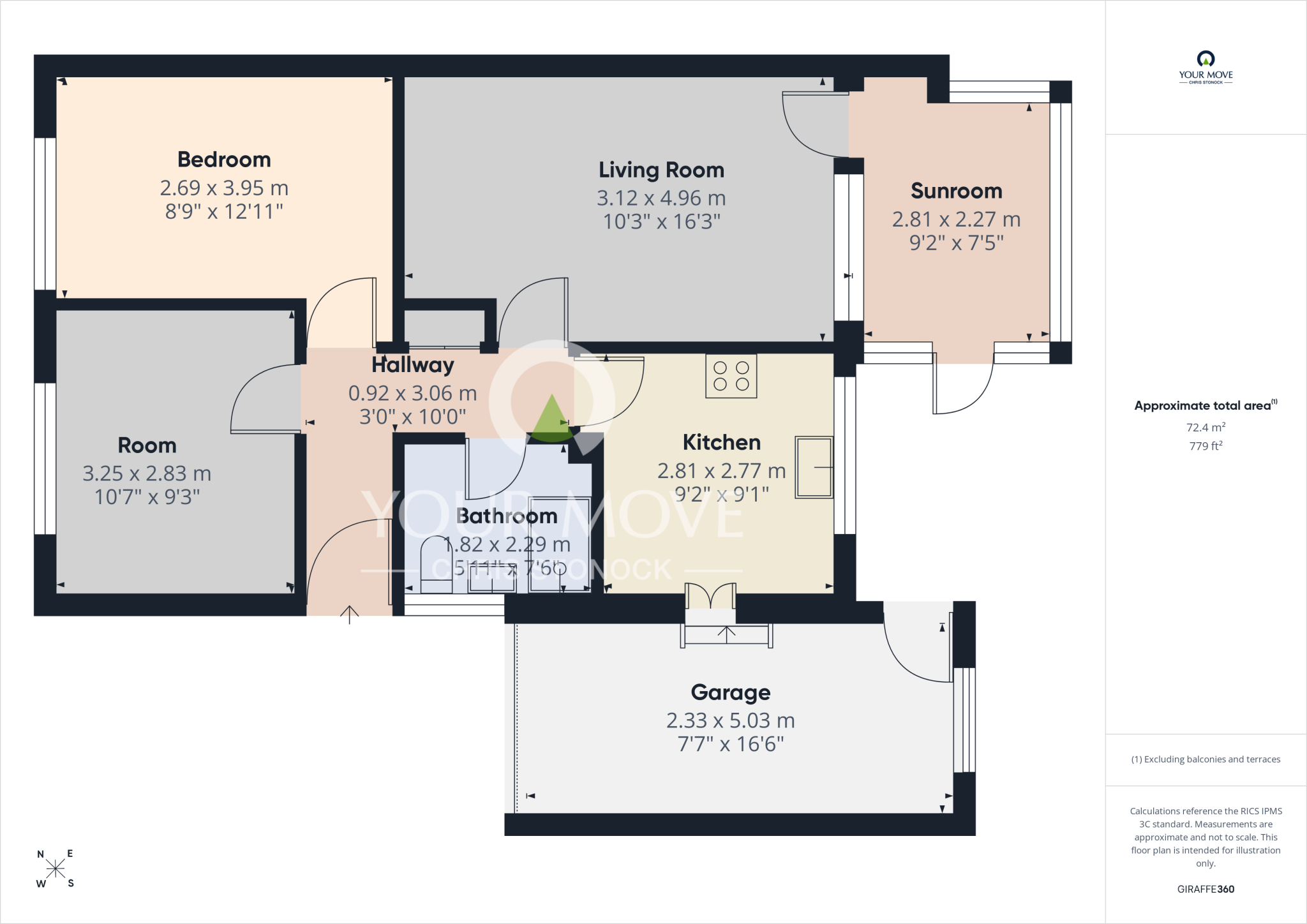 Tynedale Close, Wylam, Northumberland, NE41 floorplan