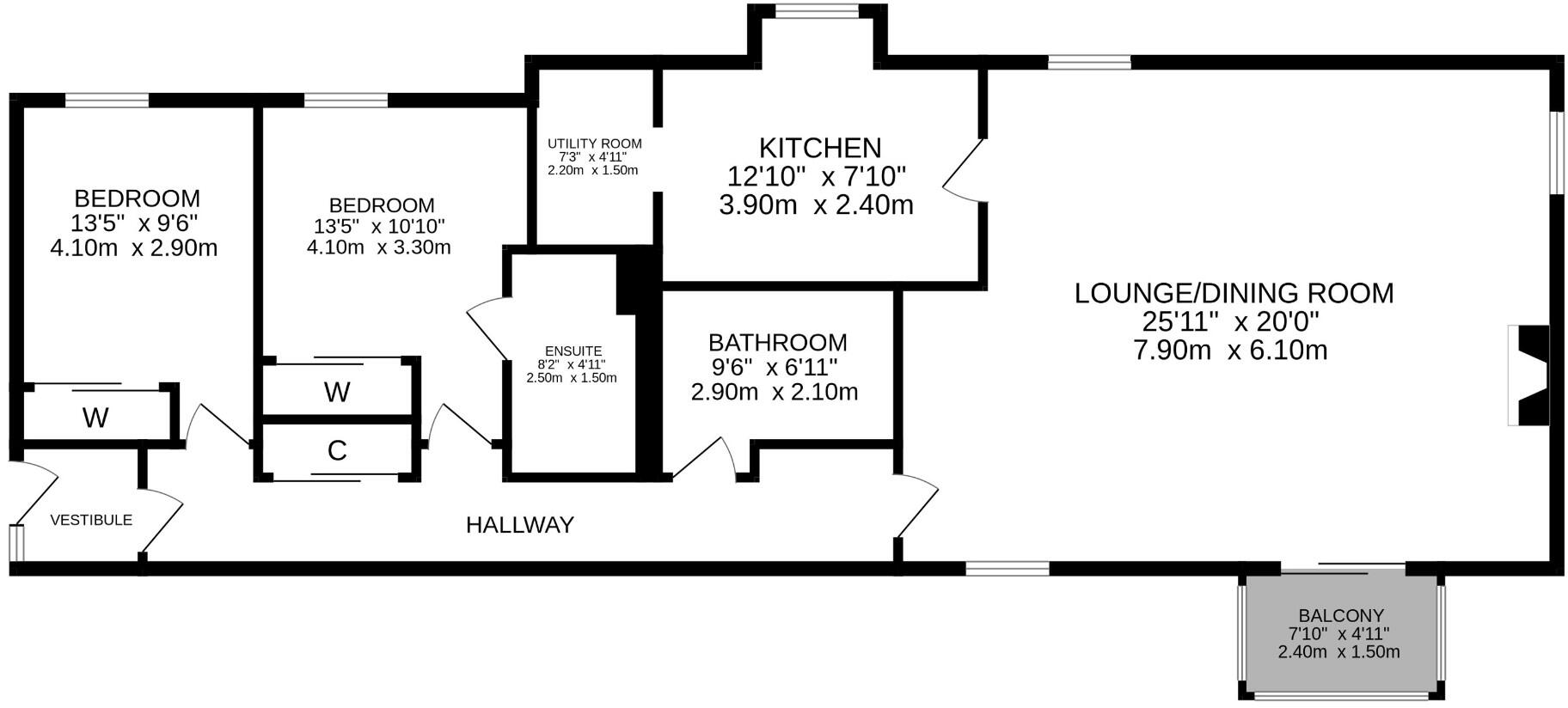 26 Park Manor, Crieff, Perthshire, PH7 floorplan