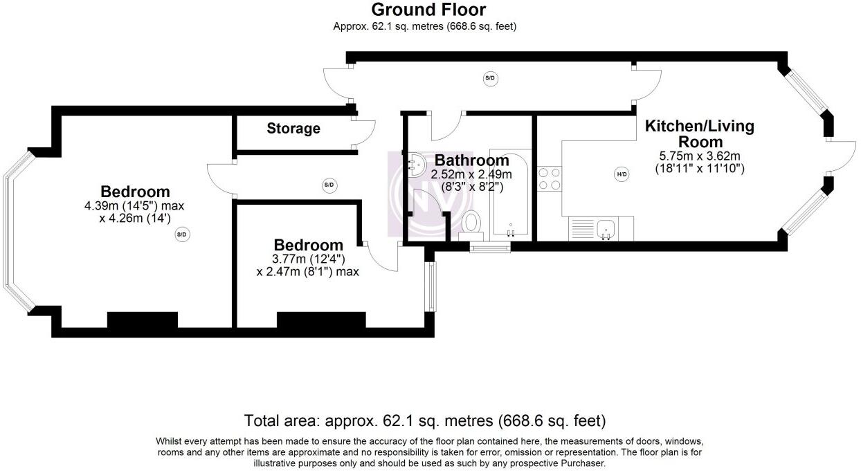 Devonshire Road, Palmers Green, N13 floorplan